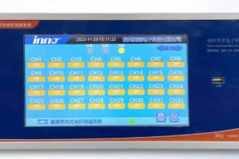 荧光光纤测温装置的通道数量和应用