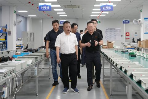 福州经济技术开发区领导莅临开云官方网页版官网调研走访